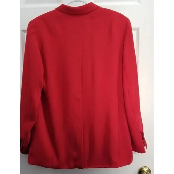 Aritzia Babaton Demy Blazer Red Size Small - Picture 2 of 8